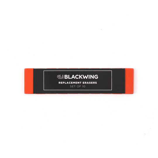 Blackwing Set di 10 Gomme per Cancellare Rosse