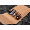 Galen Leather Galen Leather Flap Pen Case for 5 Pens Undyed