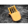 Galen Leather Galen Leather Magnum Opus Portapenne in Pelle 3 Posti Crazy Horse Honey Ochre