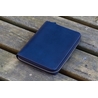 Galen Leather Galen Leather Portapenne in Pelle 5 Posti con Notebook A6 Navy Blue