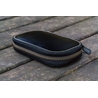 Galen Leather Galen Leather Portapenne in Pelle con Zip 6 Posti Nero