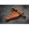 Galen Leather Galen Leather The Nib Rest Supporto Portapenne in Legno di Mogano