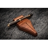 Galen Leather Galen Leather The Nib Rest Wooden Pen Stand Mahogany