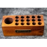 Galen Leather Galen Leather Wood Desk Organizer Portapenne in Legno di Noce