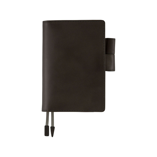 Hobonichi Leather: TS Basic - Black A6 [Cover Only]