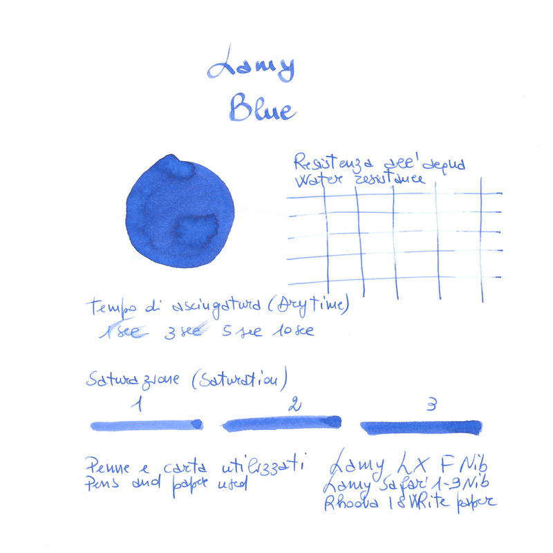 Lamy T10 Blu 5 Cartucce