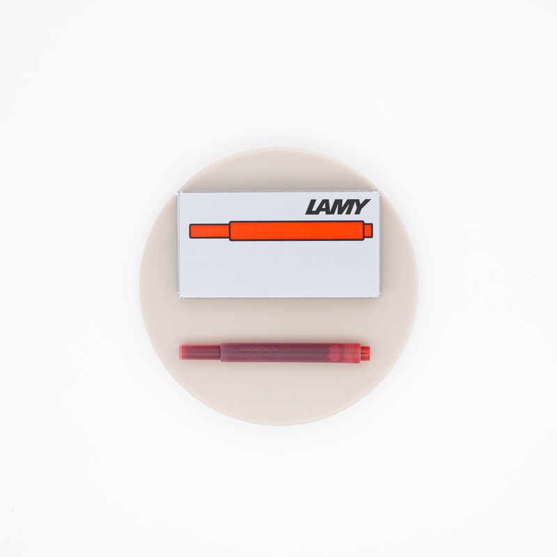 Lamy T10 Rosso 5 Cartucce