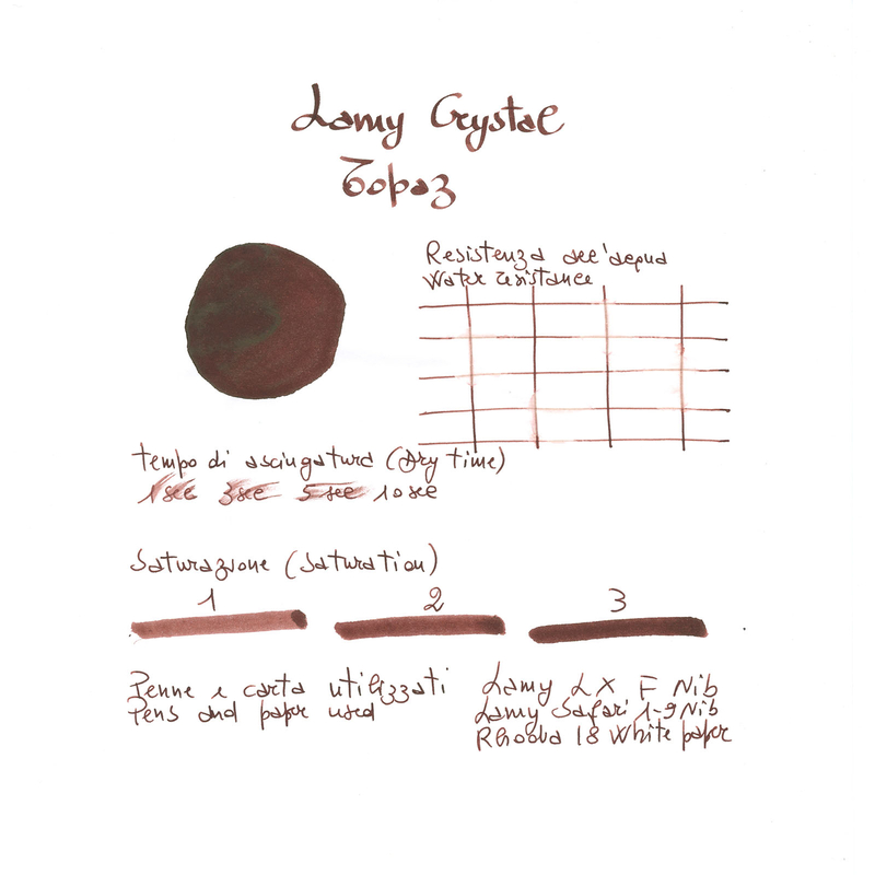 Lamy T53 Topaz Ink Bottle 30 ml