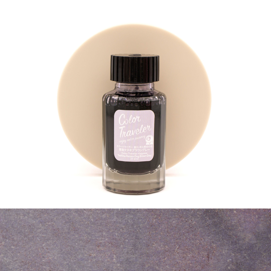 Color Traveler Yashima Raccoon Dog Brown Grey Inchiostro 30 ml