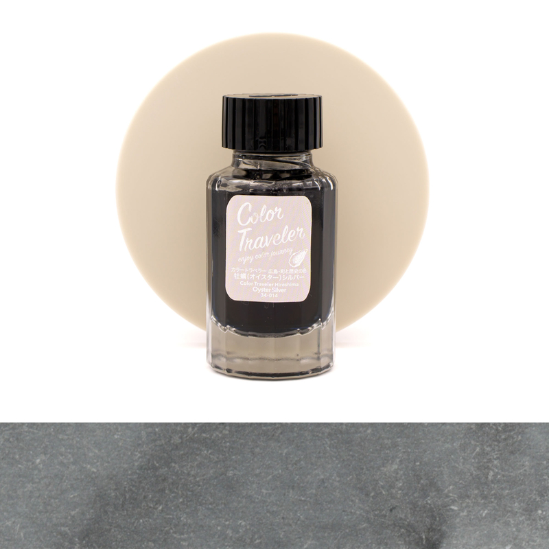 Color Traveler Color Traveler Hiroshima Oyster Silver Inchiostro 30 ml
