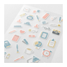 Midori Midori Sticker Two Sheets Stationery