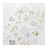 Midori Midori Sticker Two Sheets Flower