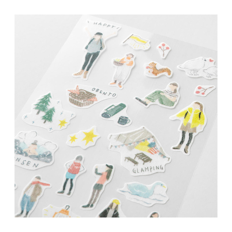 Midori Midori Sticker Two Sheets Going Out