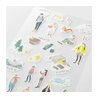 Midori Midori Sticker Two Sheets Going Out