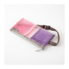 Midori Midori Portapenne con Banda Elastica Mesh Pink