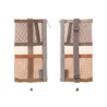 Midori Midori Portapenne con Banda Elastica Mesh Brown