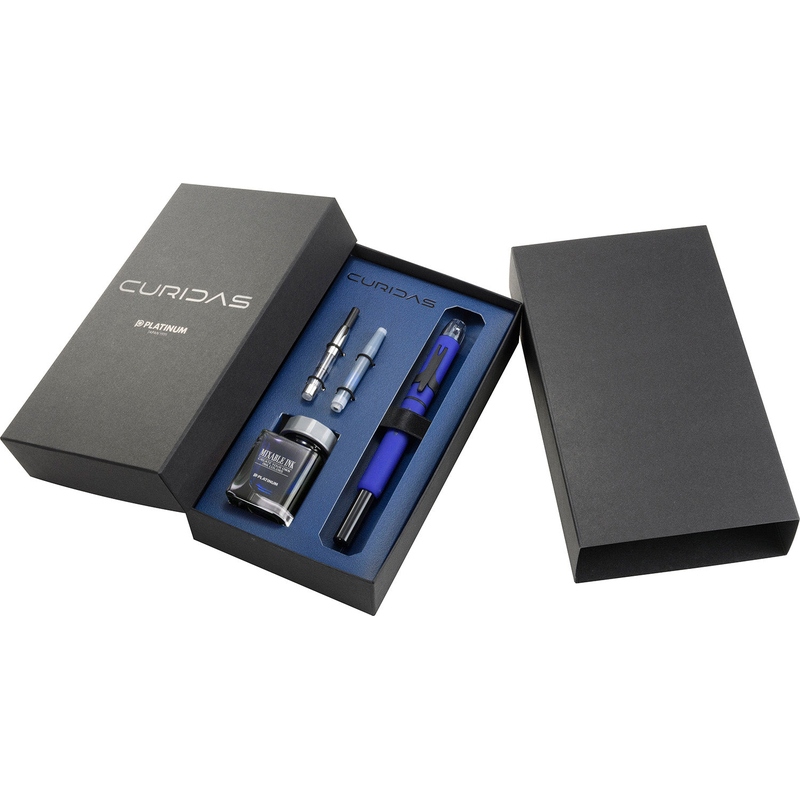 Platinum Platinum Curidas Penna Stilografica Matte Blue