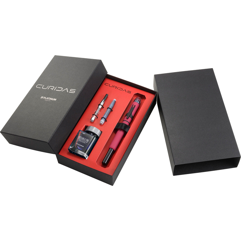 Platinum Platinum Curidas Penna Stilografica Matte Red