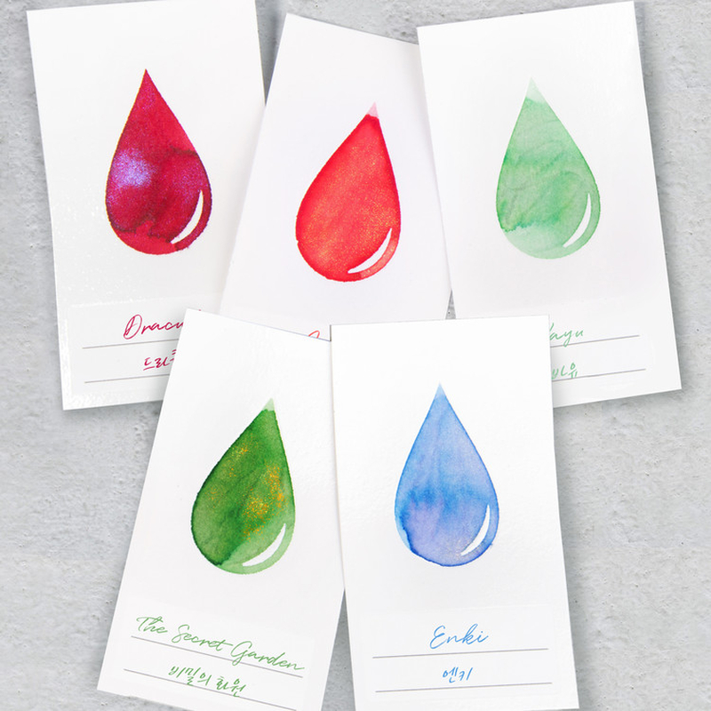Wearingeul Wearingeul Carta per Prove di Inchiostro Ink Drop