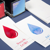 Wearingeul Wearingeul Carta per Prove di Inchiostro Ink Drop
