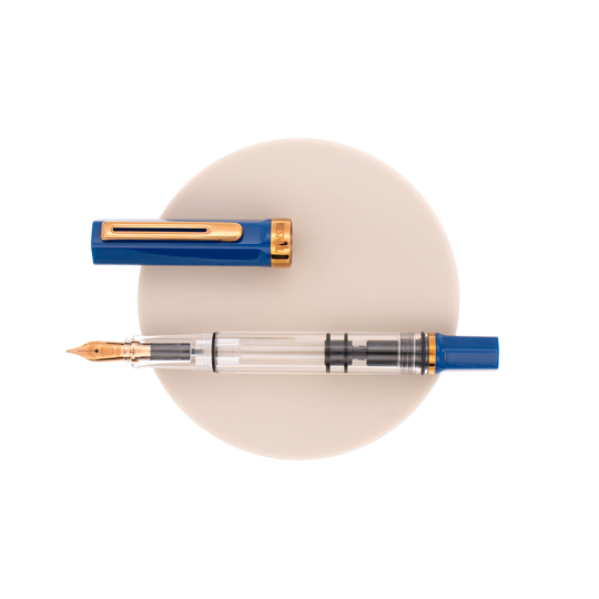 Twsbi Eco Penna Stilografica Indigo Blue & Bronze