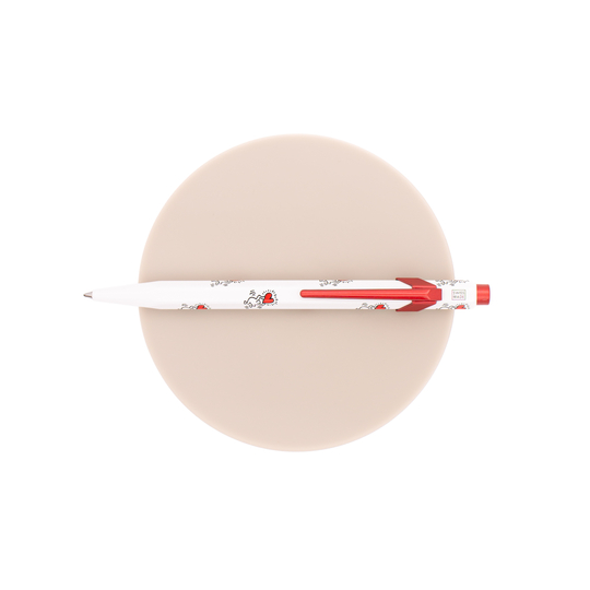 Caran d'Ache 849 Keith Haring Ballpoint Pen White Special Edition