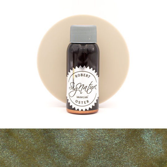 Robert Oster Shake 'N' Shimmy Candied Mint Ink Bottle 50 ml Special Edition