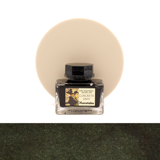 Kuretake Art Nouveau Concrete Gray Ink Bottle 20 ml