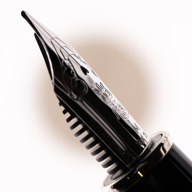 Platinum Platinum Izumo Iro Urushi Penna Stilografica Budou Nezu