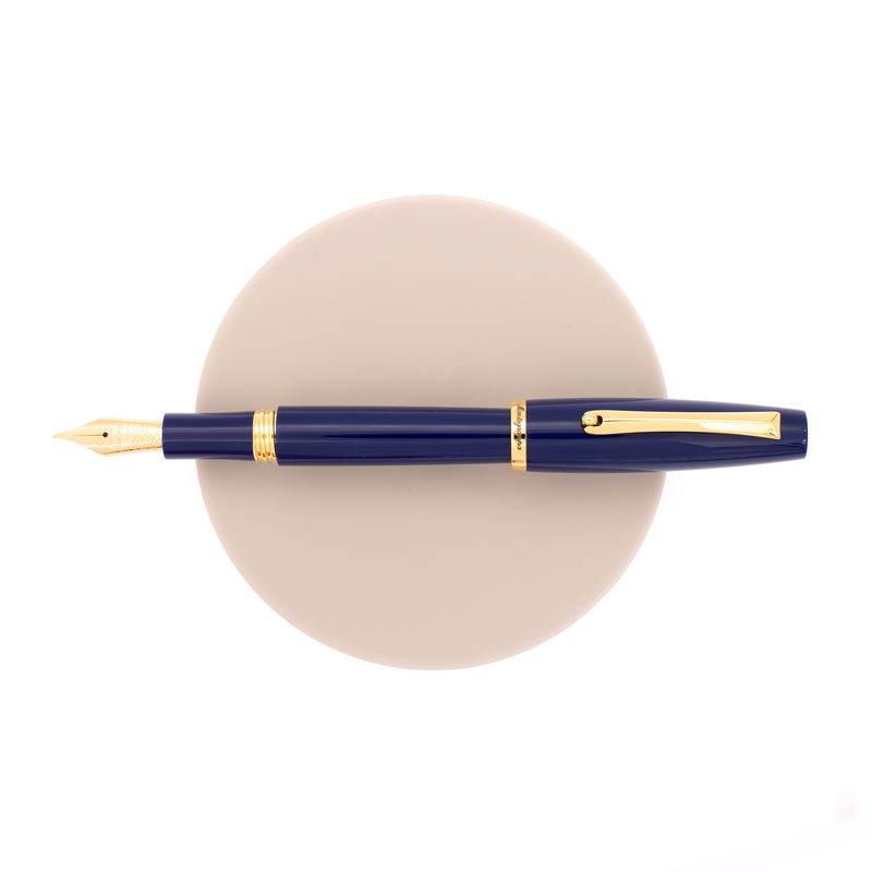 Montegrappa Montegrappa Manager Penna Stilografica Navy Blue & Oro