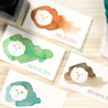 Wearingeul Wearingeul White Animal Farm Ink Swatch Card Puppy