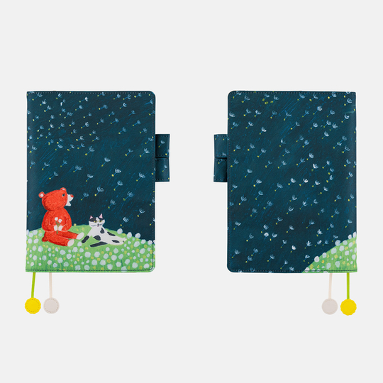 Hobonichi Keiko Shibata: Gentle breeze in a dandelion field A5 [Cover Only]
