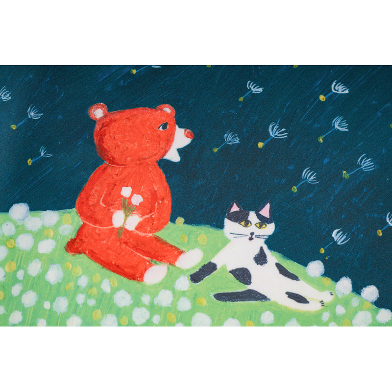 Hobonichi Hobonichi Keiko Shibata: Gentle breeze in a dandelion field A5 [Cover Only]