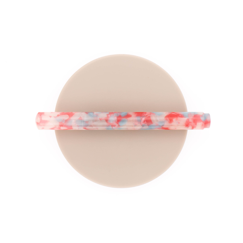 Guitar Guitar Portable Dip Pen with Glass Nib Jelly Red