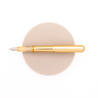 Ferris Wheel Press Ferris Wheel Press Aluminum Carousel Fountain Pen Plaited Gold Tress Limited Edition