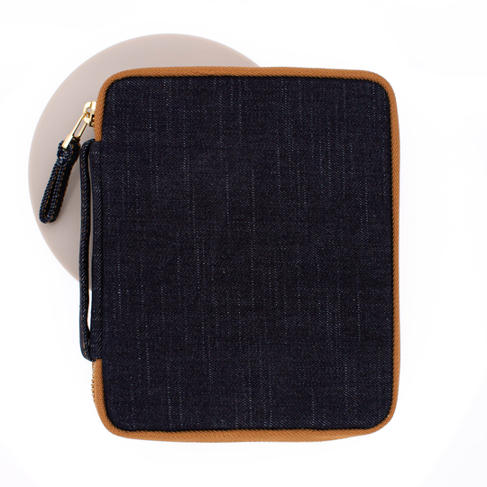 Kyoku Haku Portapenne 10 Posti Denim