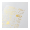 Midori Midori Foil Transfer Sticker Outdoor