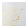 Midori Midori Foil Transfer Sticker Adesivi Dorati Ricordi