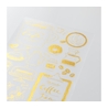 Midori Midori Foil Transfer Sticker Coffee