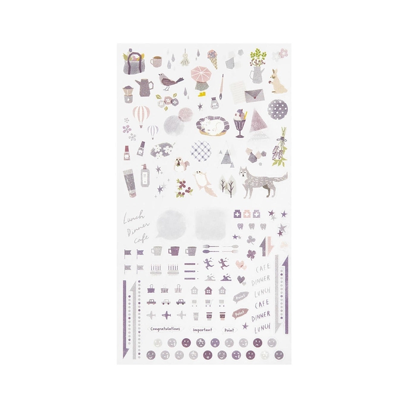 Midori Midori Color Sticker Lavender
