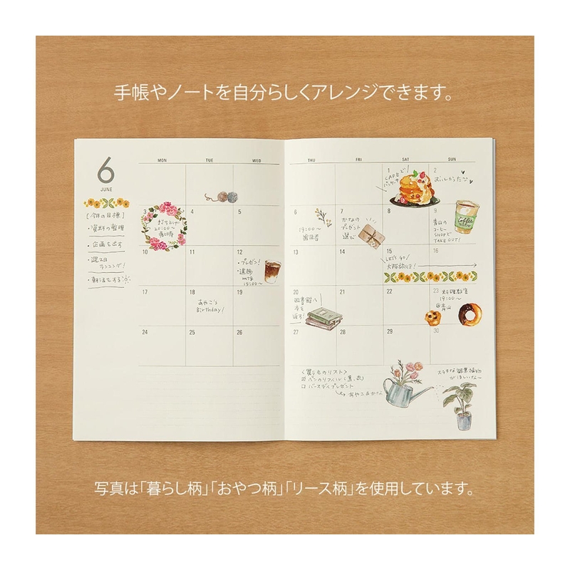 Midori Midori Transfer Sticker Snacks