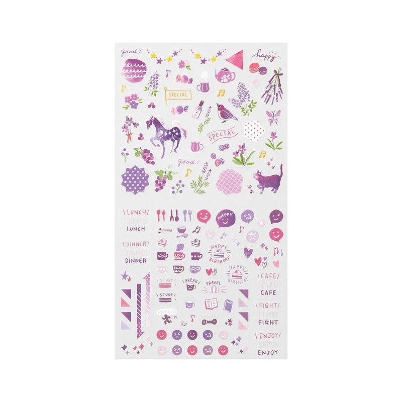 Midori Midori Color Sticker Adesivi Decorativi Viola