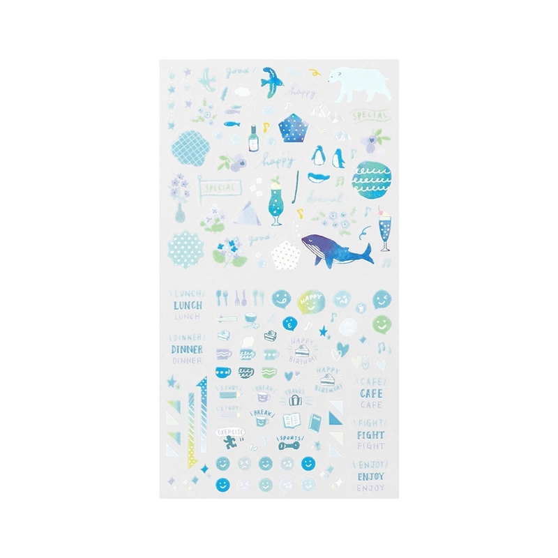 Midori Midori Color Sticker Adesivi Decorativi Blu