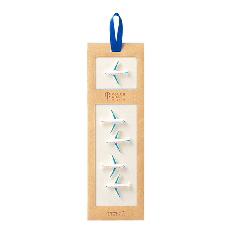 Midori Midori Paper Craft Museum Decoration Sticker Airplane
