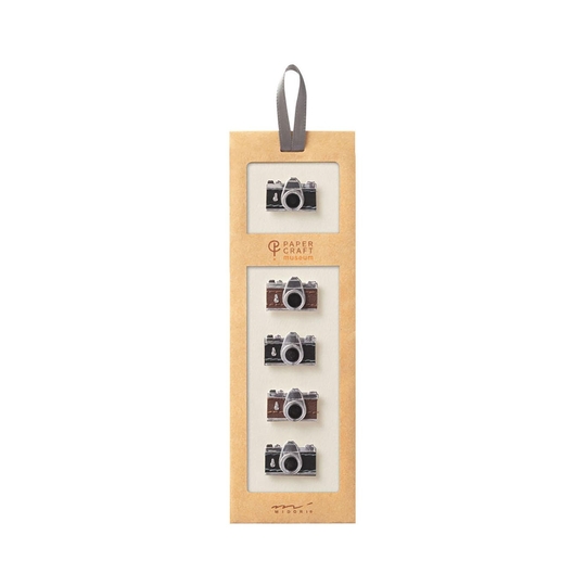 Midori Paper Craft Museum Decoration Sticker Camera