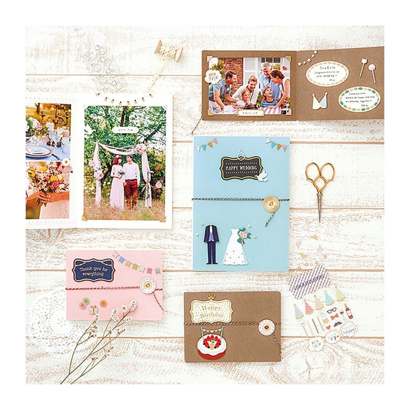Midori Midori Paper Craft Museum Adesivi Decorativi Congratulazioni