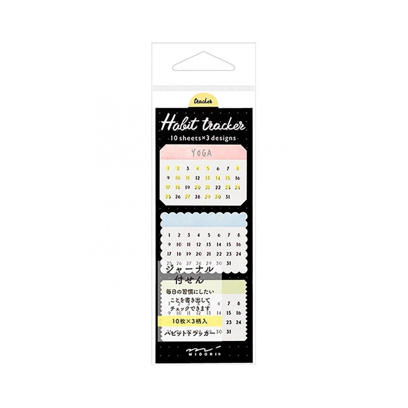 Midori Midori Sticky Notes con Calendari