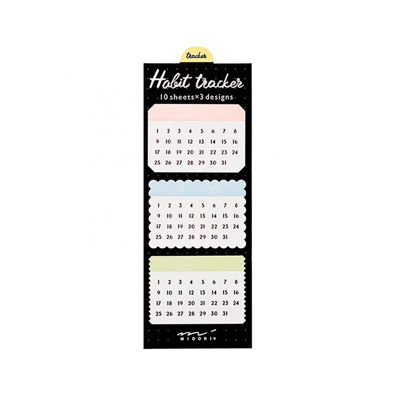 Midori Midori Sticky Notes con Calendari