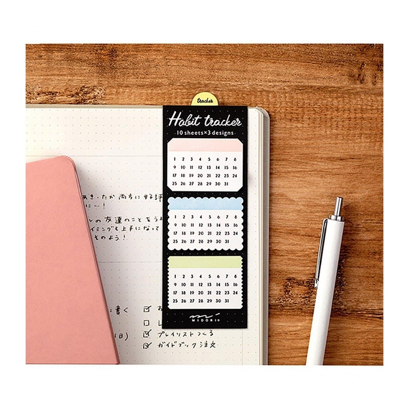 Midori Midori Sticky Notes con Calendari
