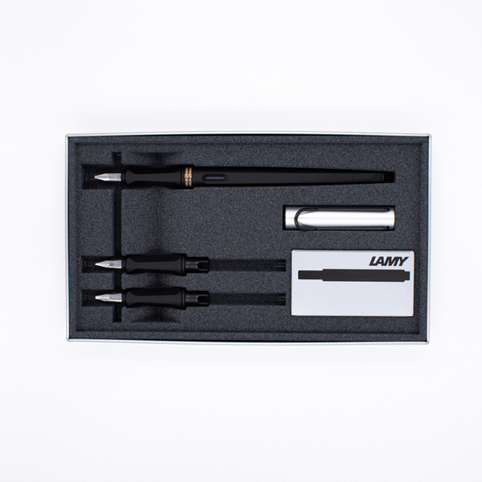 Lamy Joy AL Calligraphy Set Black & Aluminium